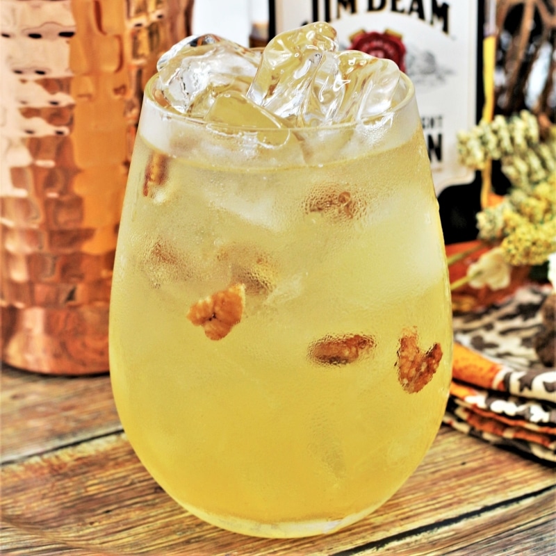 Bourbon Pecan cocktail