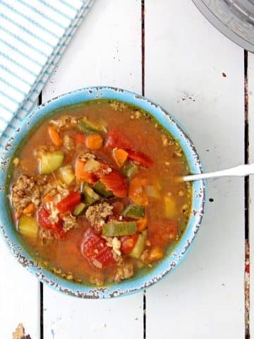 bowl of soup
