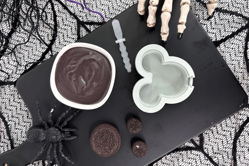 ingredients for making Mickey Mouse Halloween Pops
