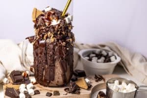 fancy chocolate freakshake